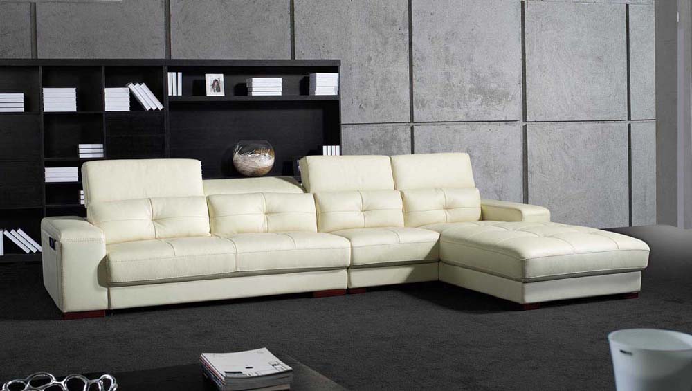 leather sofa