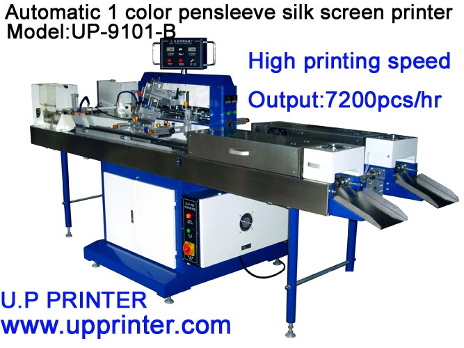Automatic pen silk screen printing machine, pensleeve printing machine