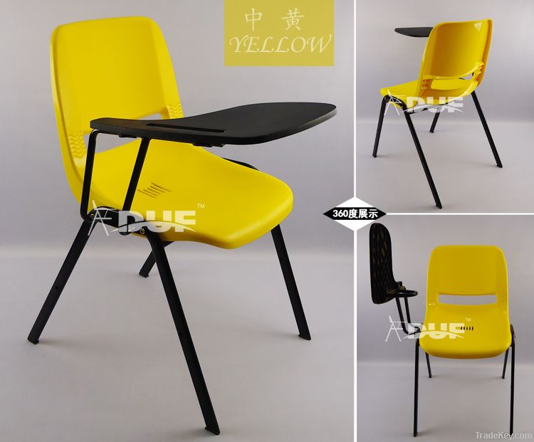 Hot Sell School Chair with Writing Board, Durable Training Chair with F