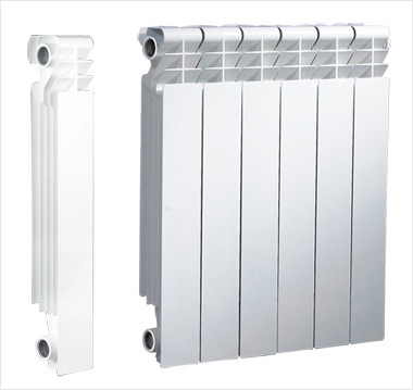 STEEL AND ALUMINUM RADIATOR