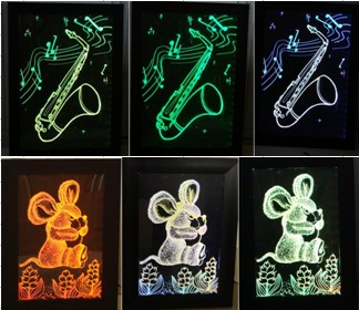 LED writing board(with frame)