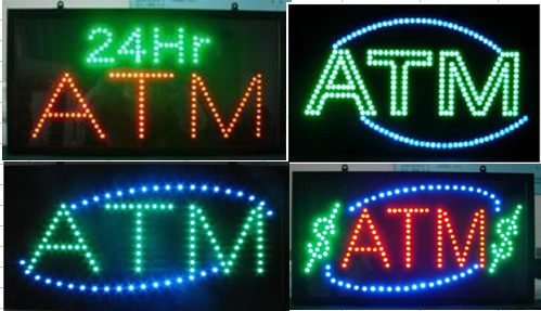 LED ATM sign