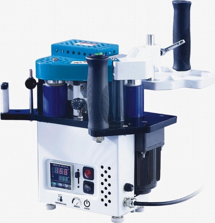 Hand held edge banding machine