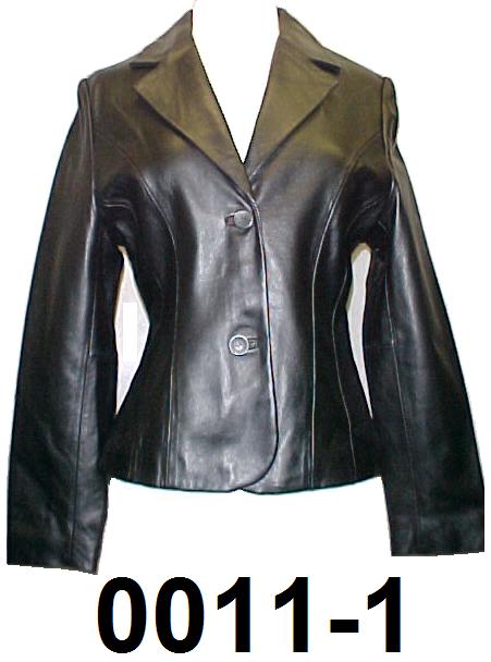 Leather Blazer