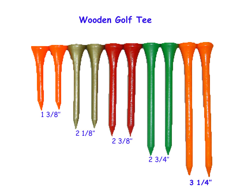 Wooden Golf Tee