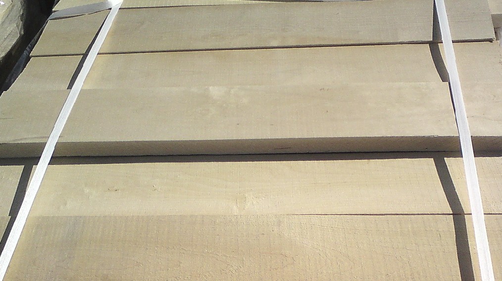 Birch sawn timber