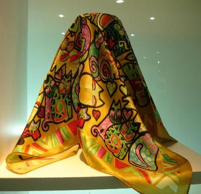 Silk scarf