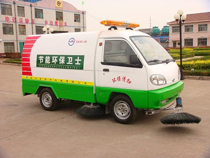 electric road sweeper