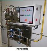 Inertizado INERMATIC inertization CO2, N2