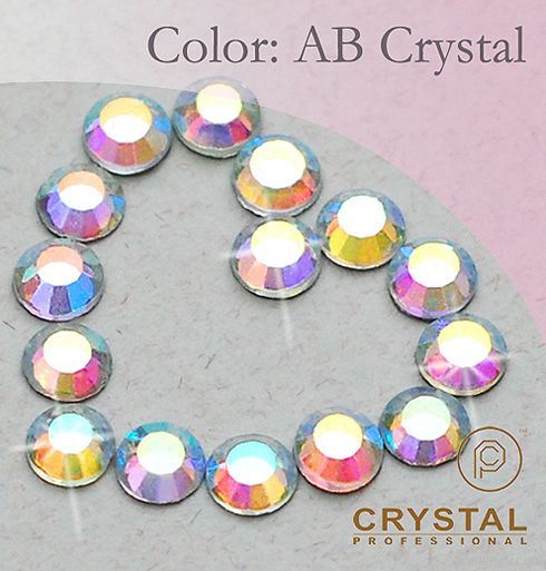 Hot Fix Rhinestones (Crystal AB)