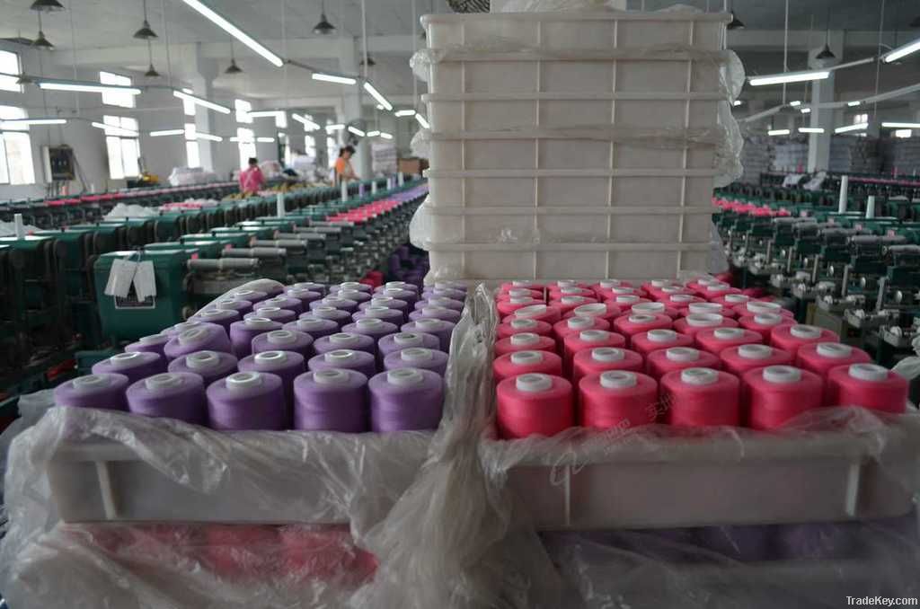 100% SPUN POLYESTER SEWING THREAD