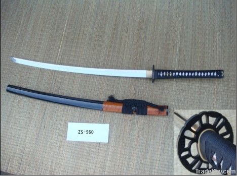 Handmade quality clay-tempered samurai sword with specail hamon