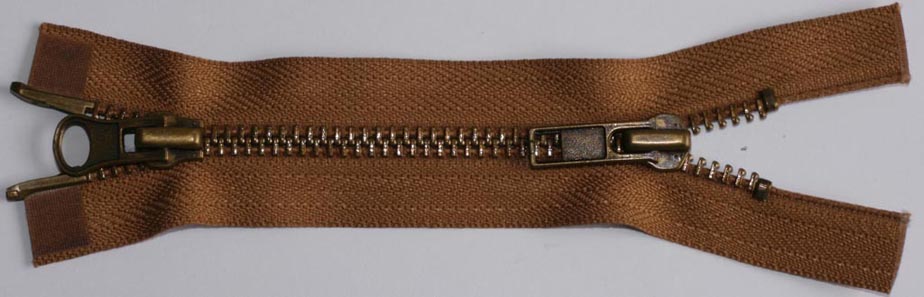 5# anti-bronze zipper, open end, auto lock