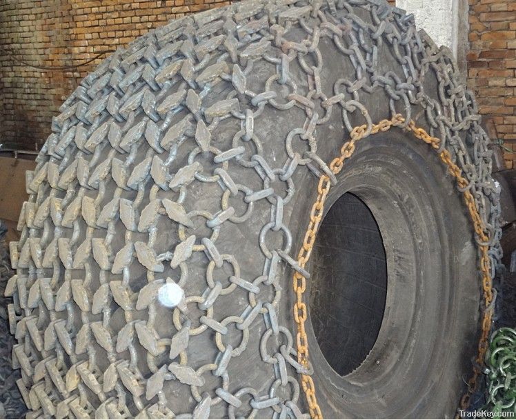 CAT980 Tyre protection chains 29.5R25