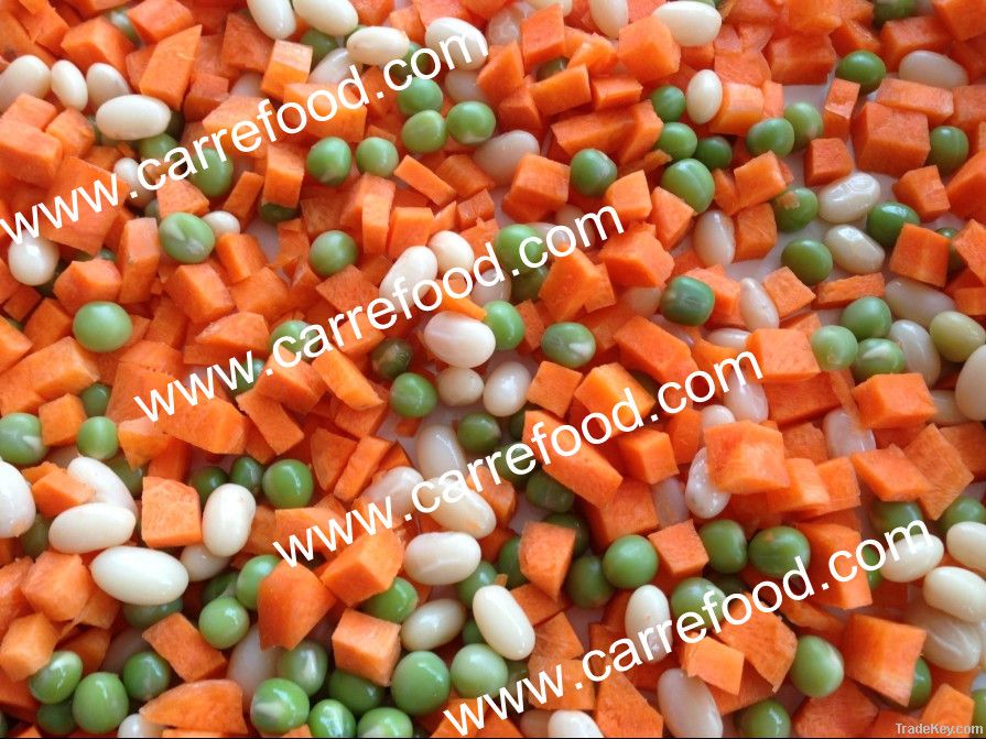 canned peas and carrots