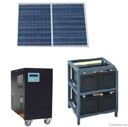 500W Solar Power Stored Power Generator with Optional AC Input