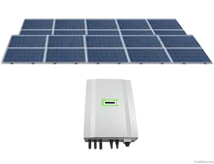 5000W Solar Panel Power Grid-tied Generator