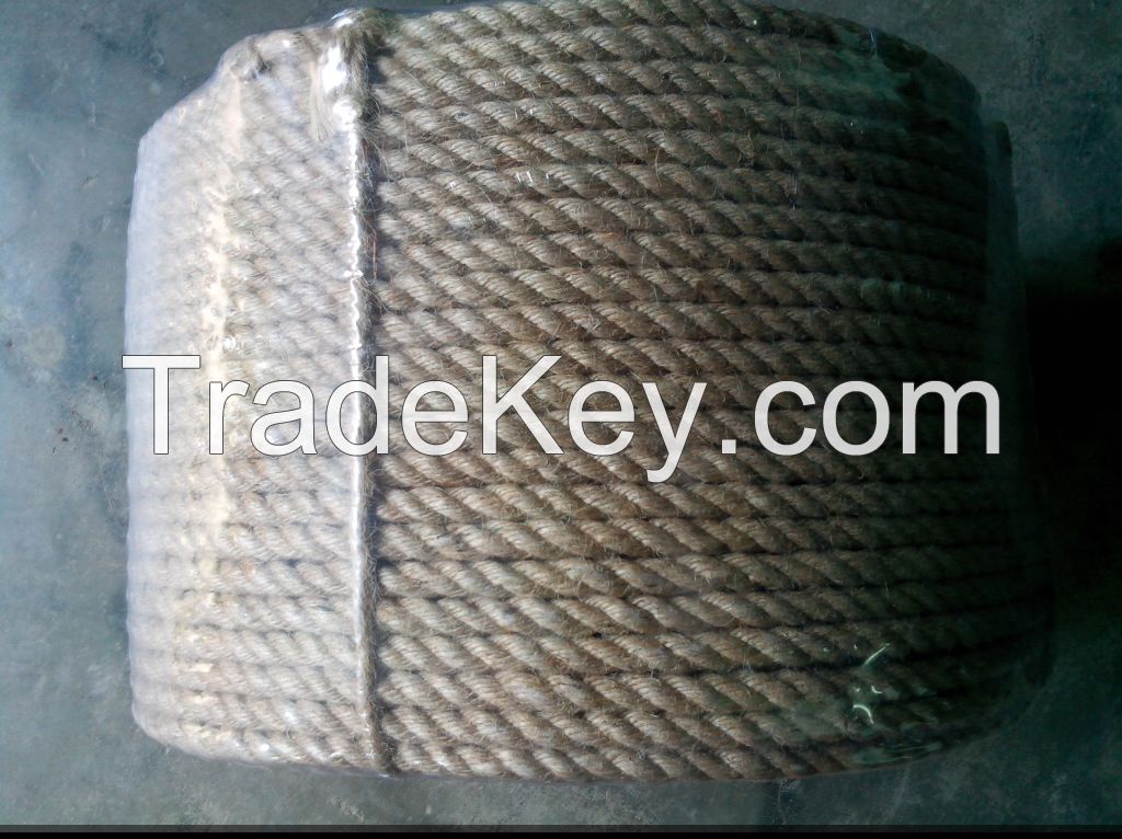 JUTE ROPES, JUTE CADDIES, JUTE SLIVER, JUTE WEBBING