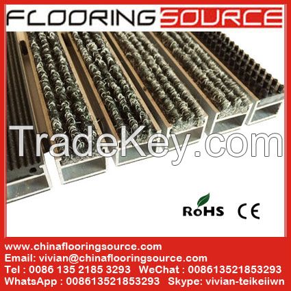 Aluminum Recessed Entrance Matting Aluminum Carpet remove dirt non slip decorate entrance both indoor and outdoor