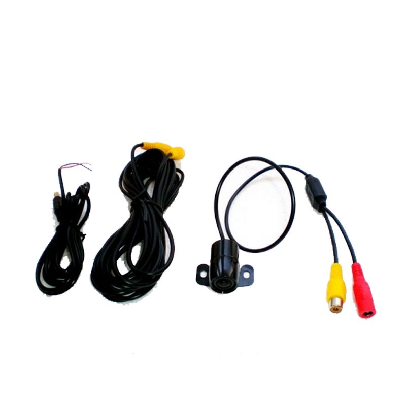 Car camera 2 in 1  universal camera 18.5mm car parts LED camera parking sensor