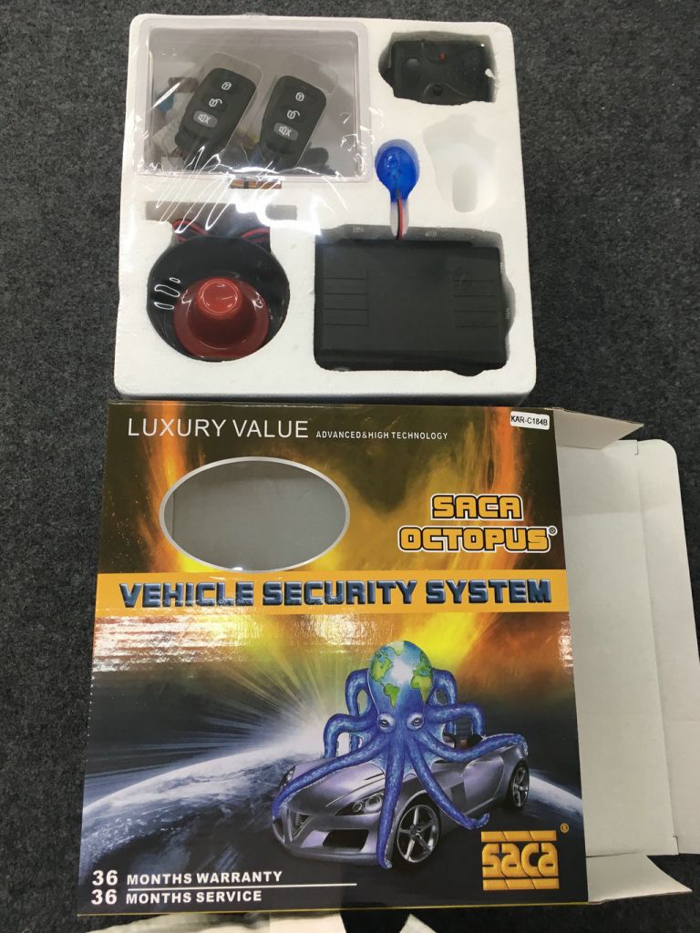 universal Car alarm system  Middle East special  one way vehicle burglar  remote control