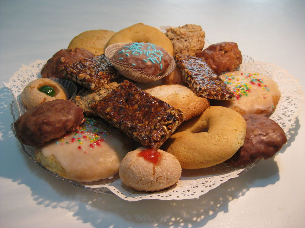 Traditional baked Italian goods