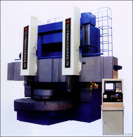Cnc Double Vertical Lathes Machine