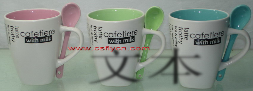 mug with spoon