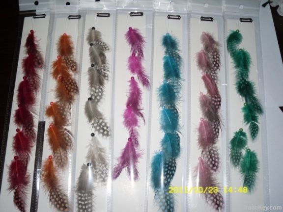 hot sales Really feather hair clips on extension