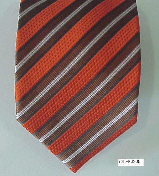 silk woven necktie