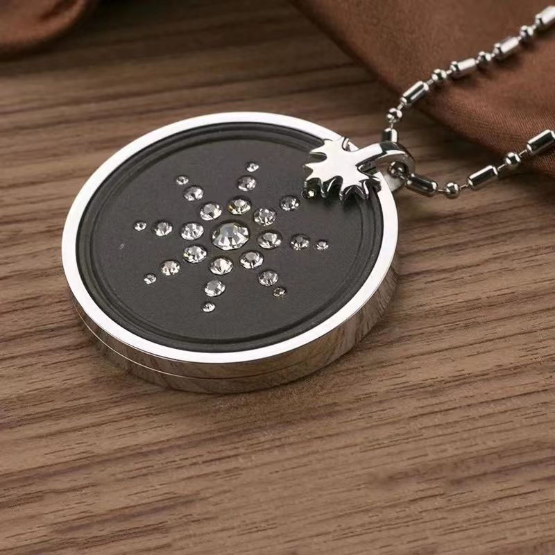 New design quantum energy pendant Stainless steel necklace Germanium science Scalar pendant