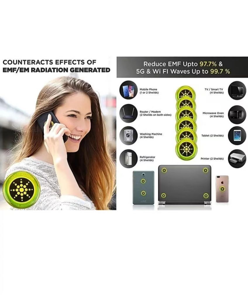 Anti-Radiation Sticker Energy Sticker EMR Shield Quantum Shield Energy Saving Card Oil Saving Card