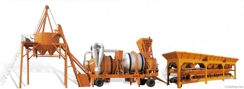 Double Drum Mobile Asphalt Mixing Plant