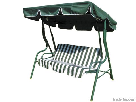 steel 3seater swing chair