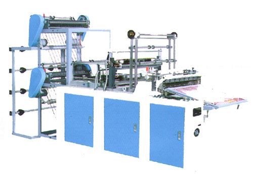 High-speed four photo-control full-automatic sealing and cutting bag m