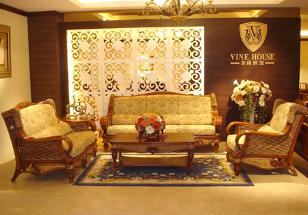 export rattan furniture (sofa)