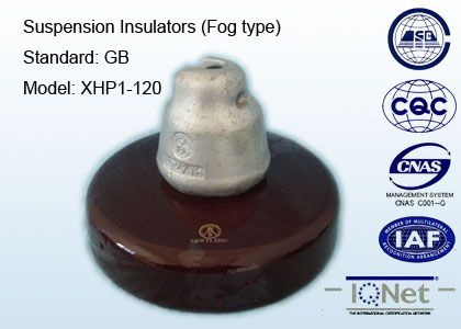 Fog Type Suspension Porcelain Insulator