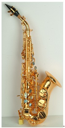 curved soprano saxophone