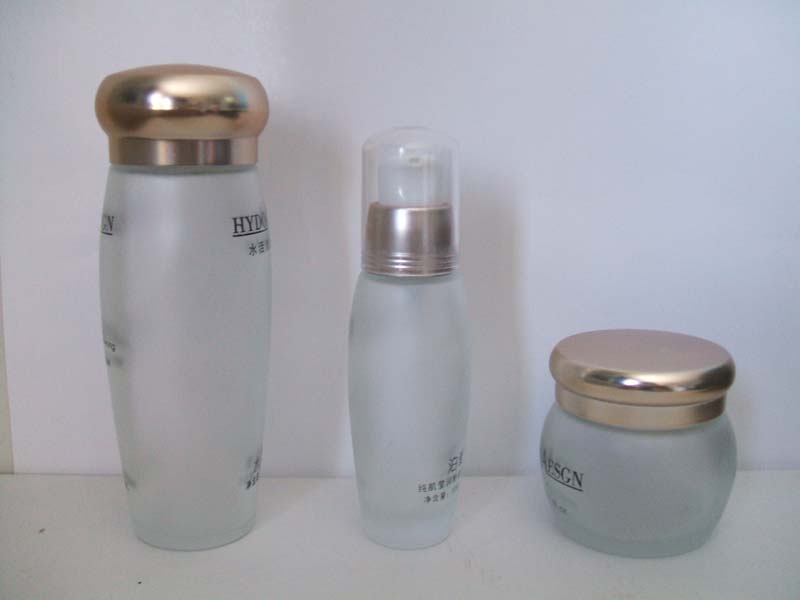 glass bottle, glass jar, perfume bottle, cosmetic bottle, lotion bottle