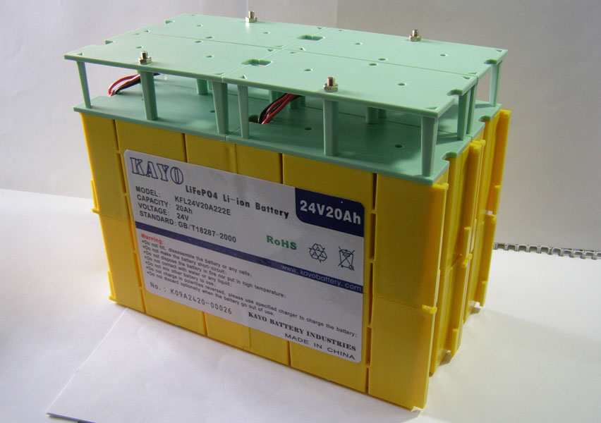 24V20AH LiFePO4 battery pack