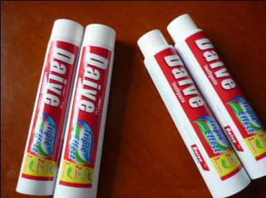 toothpaste tubes