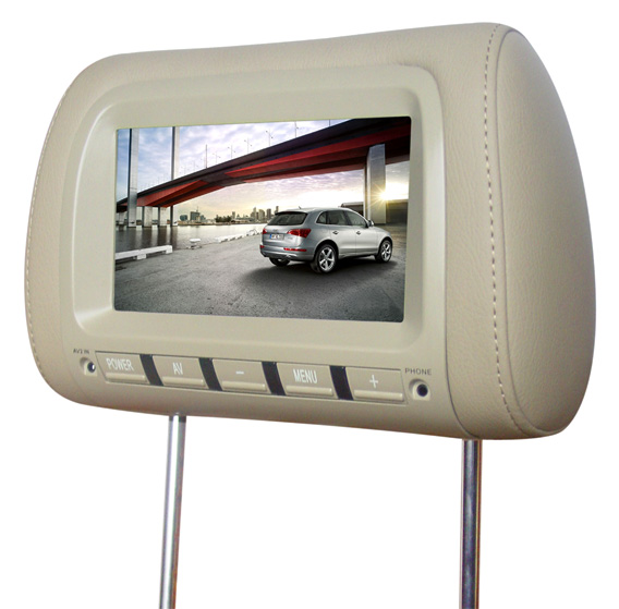 Headrest Monitor/LCD Pillow/Monitor