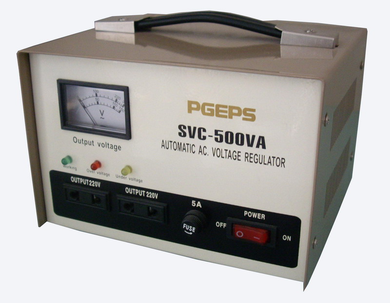 servo type automatic voltage stabilizer