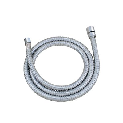Stainless steel double fastening with chrome plated pull out hose