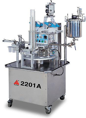 Rotary type Cup filling and sealing machine