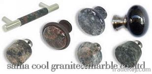 Granite Knob, Stone Door Handles, Cabinet Hardware