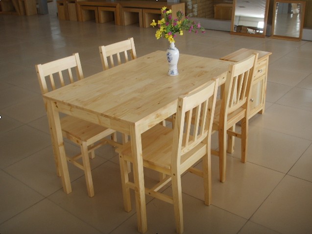 dining table and chair, dining set, furniture, oak, pine, wooden