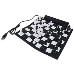 USB Roll-up Chess Game