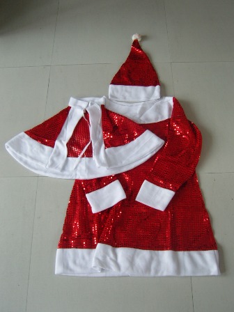 DELUXE SANTA OUTFIT, DELUXE HAT, BOW TIE