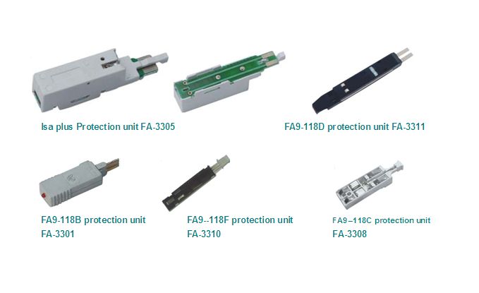 Krone type LSA-PLUS Protector Kitprotection unit